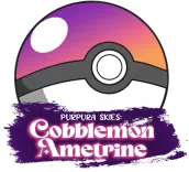 Purpura Skies: Cobblemon Ametrine logo